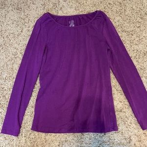 Purple blouse